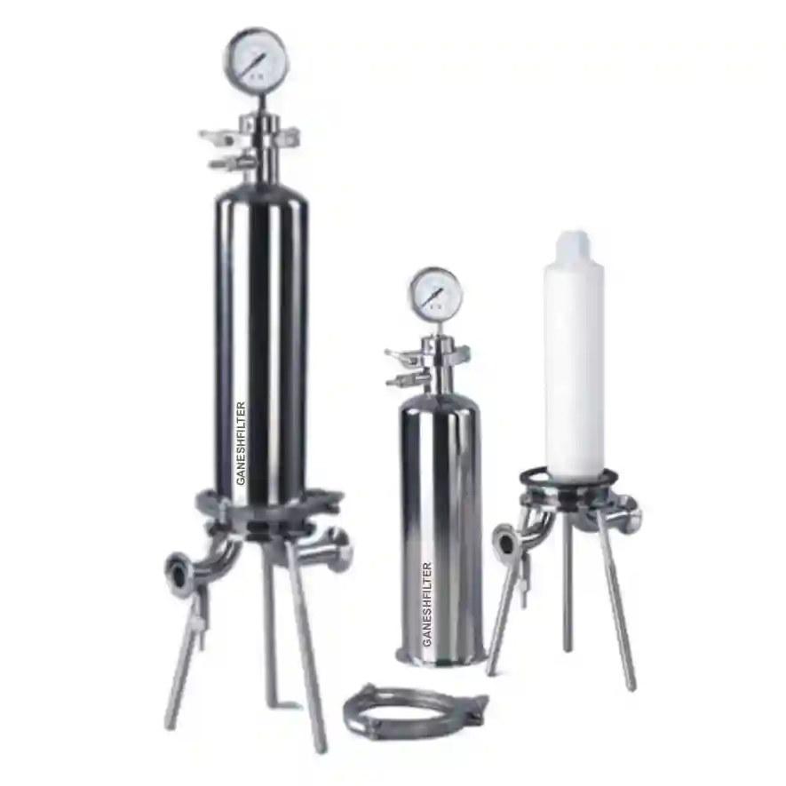 Sanitary Steam Filter SS 316L Mirror Finish