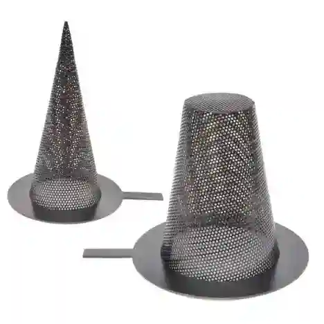 Temporary Conical Witch's Hat Strainer